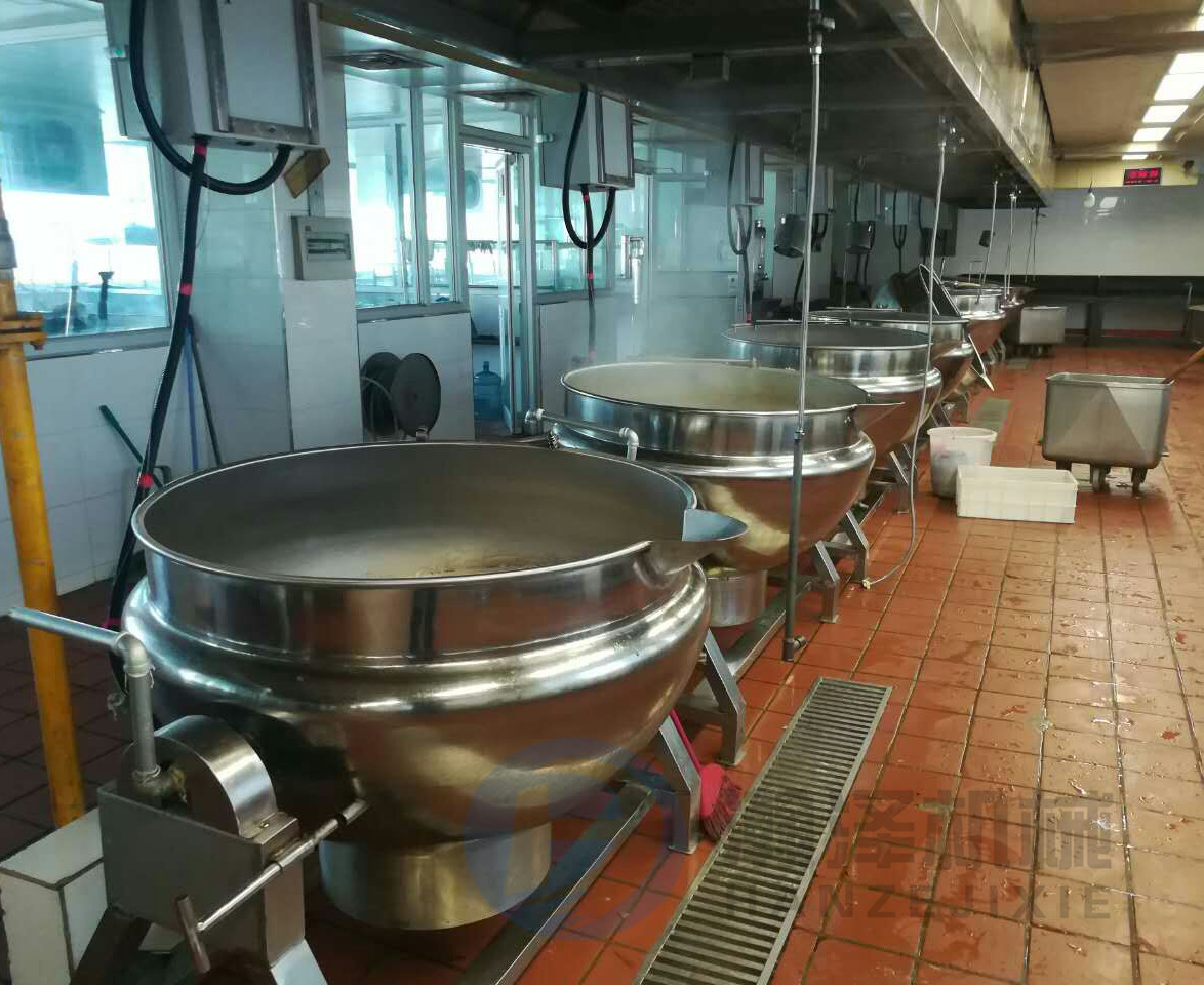 电加热酱卤锅 煮粥锅 商用可倾式夹层锅 厂家直销