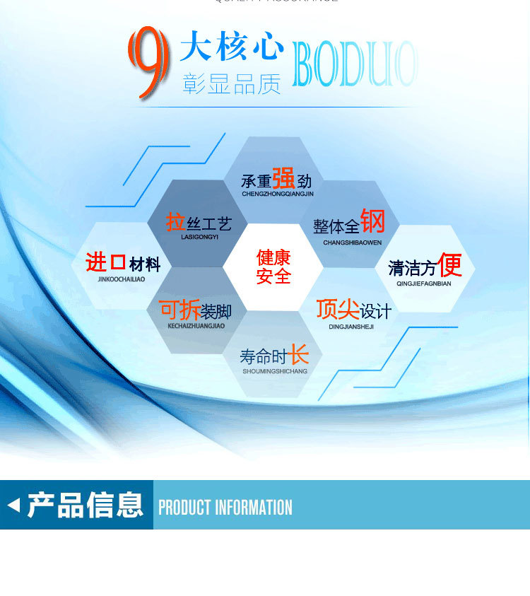 双层拉门工作台 拆装式不锈钢 三层厨房操作台 工作桌 打荷台
