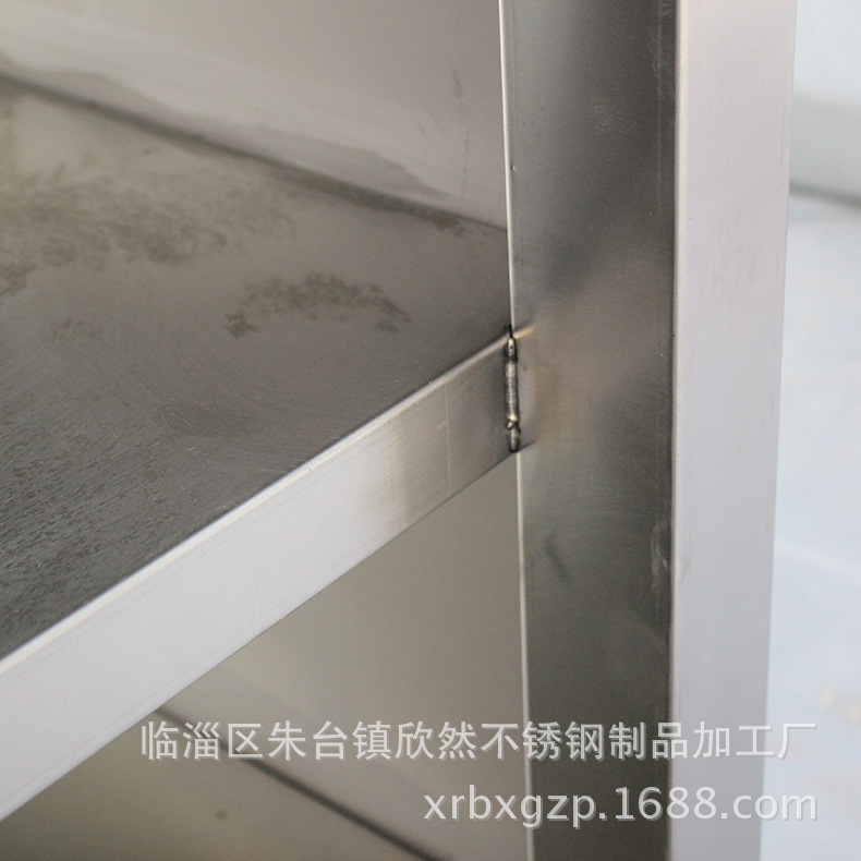 拉门工作台双通打荷台不锈钢拉门操作台饭店厨房案板