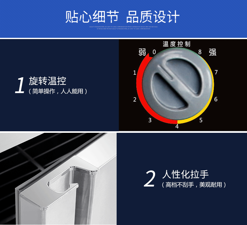 德玛仕商用冷藏操冷冻保鲜工作台 不锈钢冰箱冰柜 1.2米全冷冻