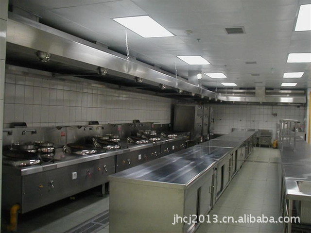 供应不锈钢厨房工作台 商用厨具 生产安装一条龙服务