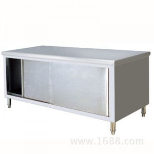 供应不锈钢单通荷台 厨房储物碗柜 厨房砧板打荷台 双层操作台