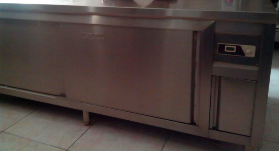 商用不锈钢单通暖碟台 打荷台 保温柜 不锈钢操作台 厨房案板