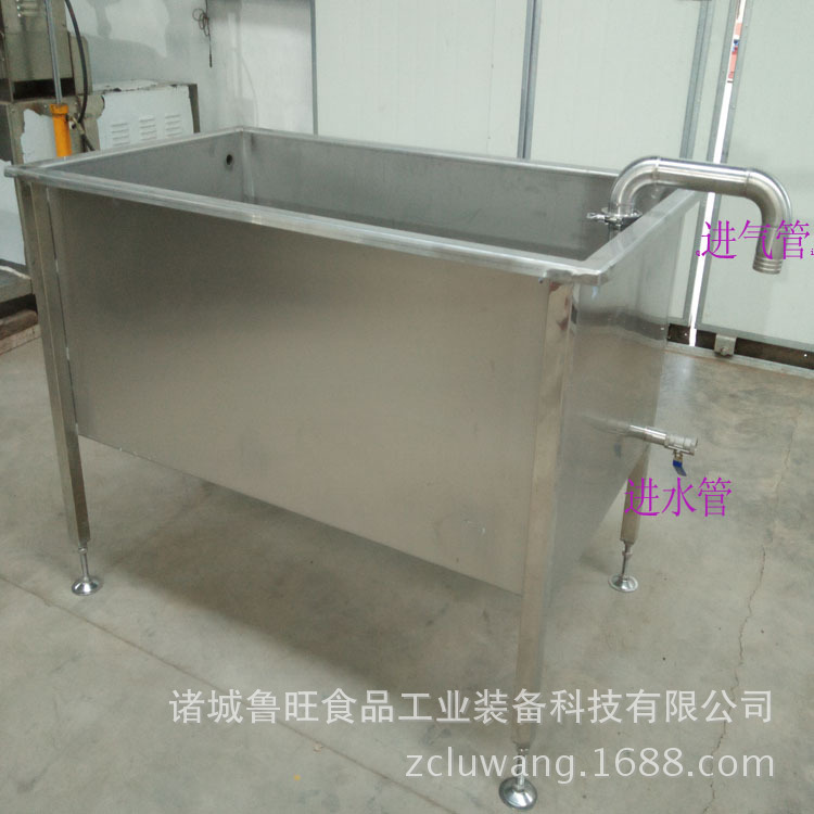 优质供应气泡解冻池 不锈钢快速解冻池 效果好保修一年