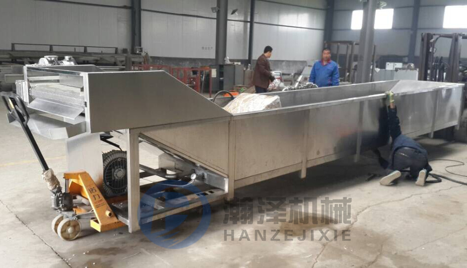 连续式冻肉化冻机 解冻池 鱼肉海鲜化冻机 冻肉化冻机