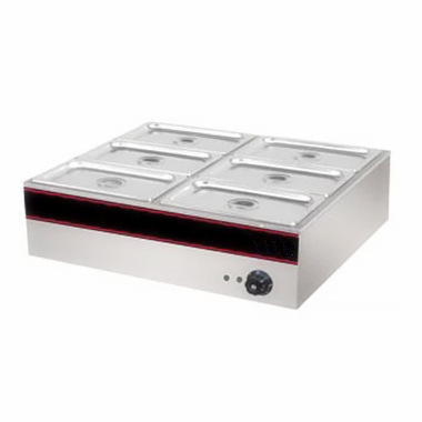四盆电热汤池 商用 暖汤炉 熟食保温设备