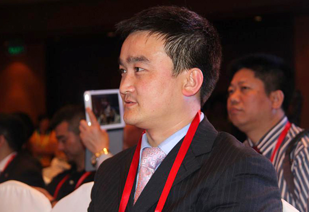 中国厨房设备网副总经理于凤海参加 缓慢的全球金融市场改革分论坛会议现场