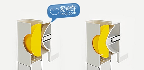 Orangin铅笔刀式手摇榨汁机