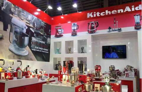厨房电器领导品牌KitchenAid凯膳怡亮相2016上海国际酒店用品博览会