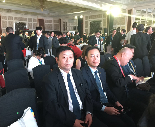 厨联科技董事长郑保华赴菲参加第23届亚太经合组织峰会